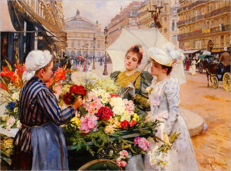 Louis Marie de Schryver-Marchande De Fleurs, Avenue De L'Opera