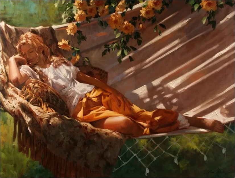 لوحات فنية لنساء نائمات Richard-s-johnson_thumb