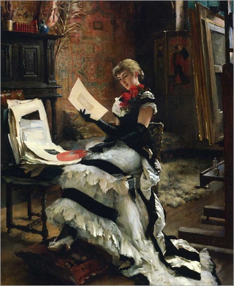 Chez l’Artiste. Albert Edelfelt (Finnish, Academic, 1854-1905)