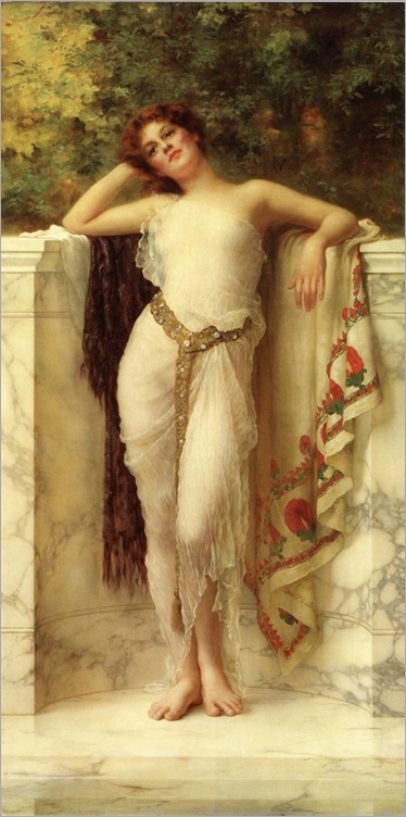 William Clarke Wontner (1857-1930)_A_Classical_Beauty