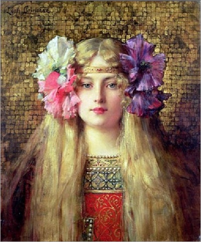 the blonde woman - Léon-François Comerre