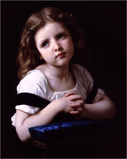 William-Adolphe_Bouguereau_(french, 1825-1905)_-_The_Prayer_(1865)_(cropped)