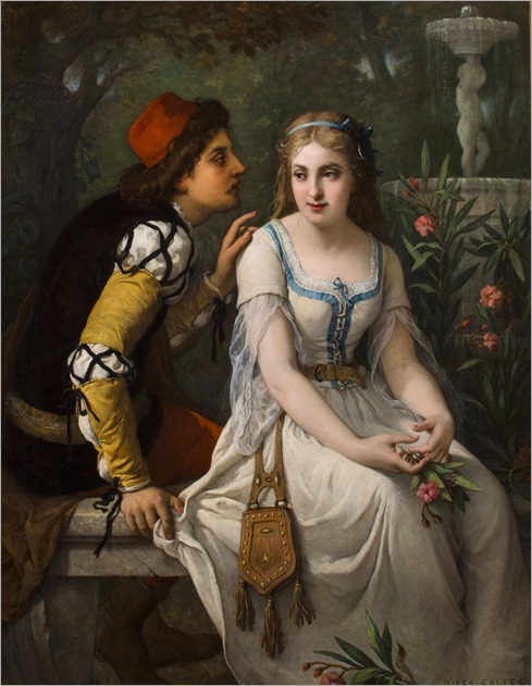 Jules Salles-Wagner (1814 - 1898) - Romeo and Juliet