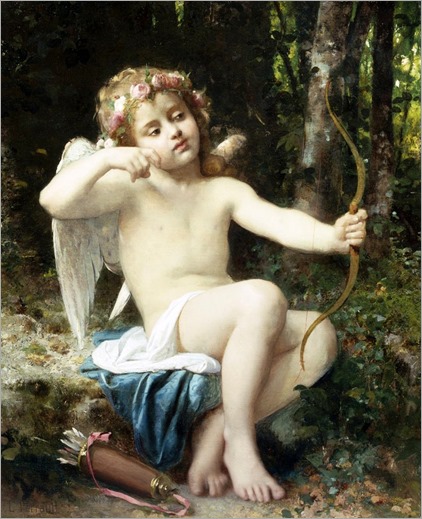 Leon Bazile Perrault (1812-1908) Cupid's Arrows
