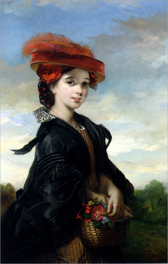 1859_Joy_Thomas_Musgrove_-_The_Red_hat
