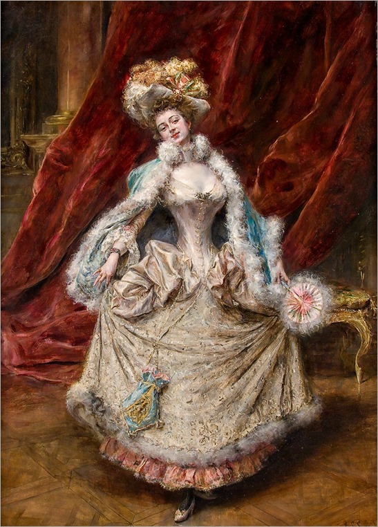Eduardo León Garrido (Spanish, 1856-1949) lady